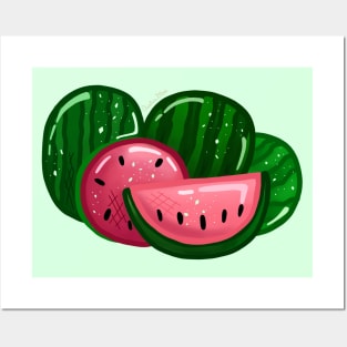 Watermelons Posters and Art